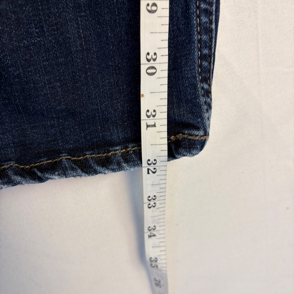 Silver Jeans Co Suki Slim Boot Dark Wash Denim Jeans Womens 30x33 Preppy Y2K - Picture 4 of 10